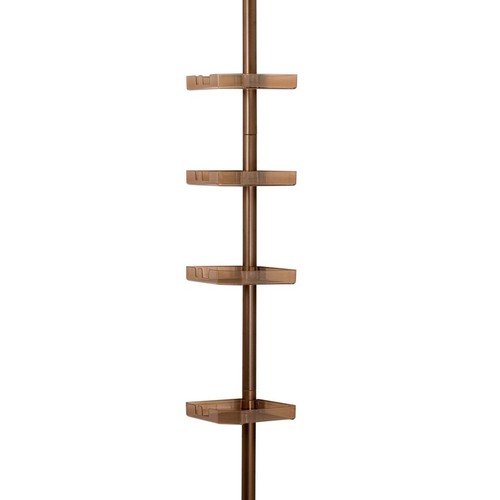 Tier corner shower - shower, caddy