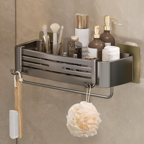 Shower caddy drilling - shower, no-drilling